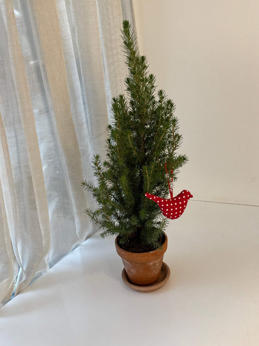 Julepynt i filt