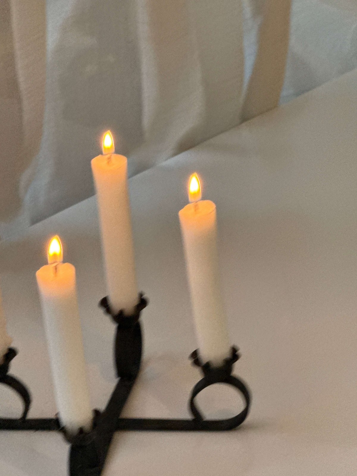 Adventslysestage i metal