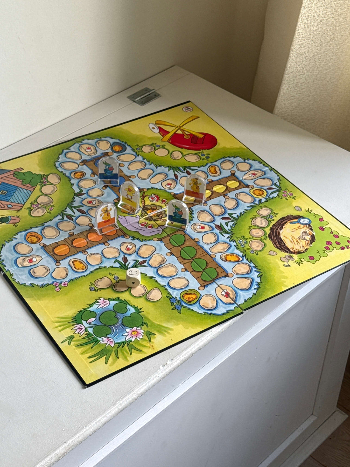 Ludo spil med Bamse & Kylling og Kaj & Andrea