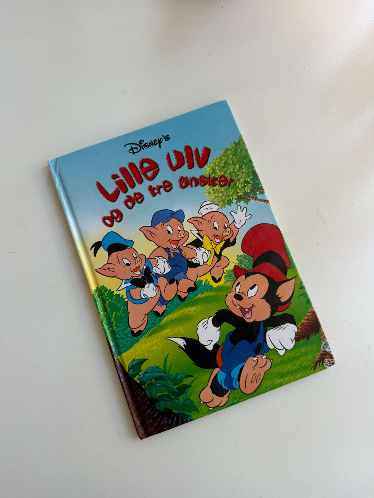 Lille Ulv og de tre ønsker bog