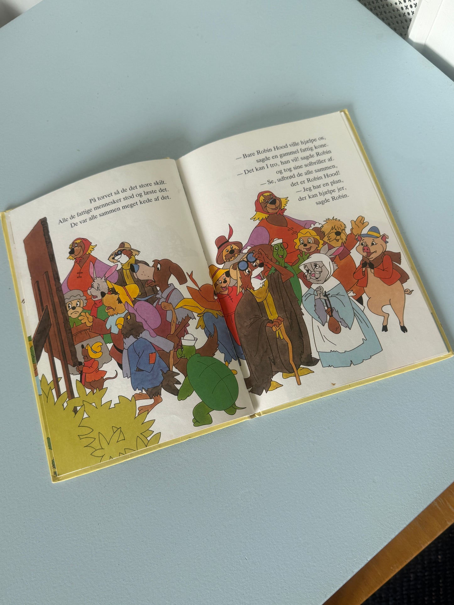 Robin Hood spinder guld – Disney børnebog