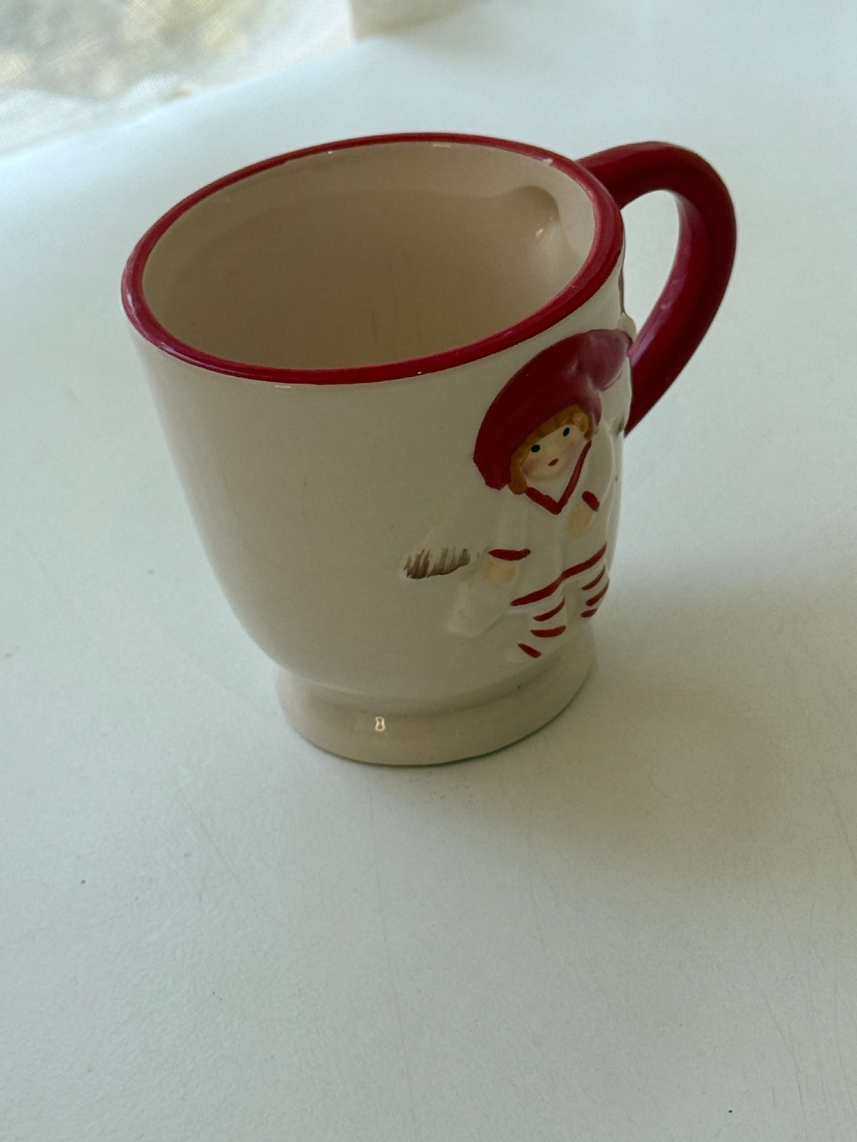 Børnejulekop i porcelæn