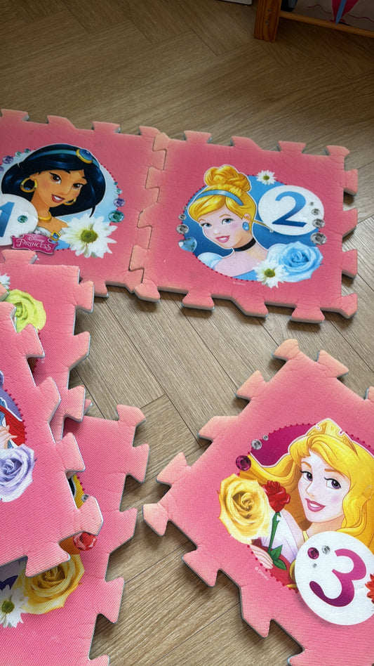 Disney Prinsesse skumgulvtæppe