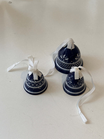 Blå juleklokke
