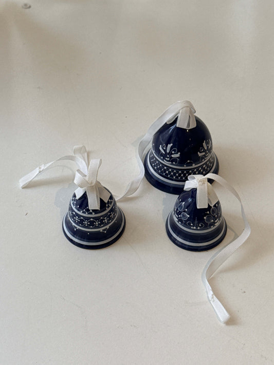 Blå juleklokke
