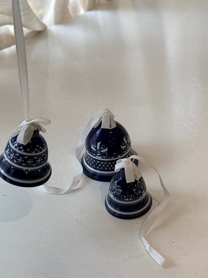 Blå juleklokke