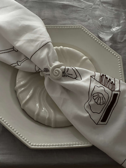 Atelier Marée x Blåmst - Servietring