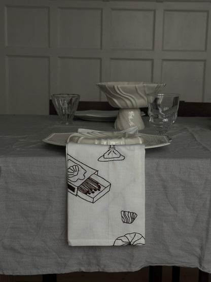 Atelier Marre x Blåmst stofserviet – 2. sortering