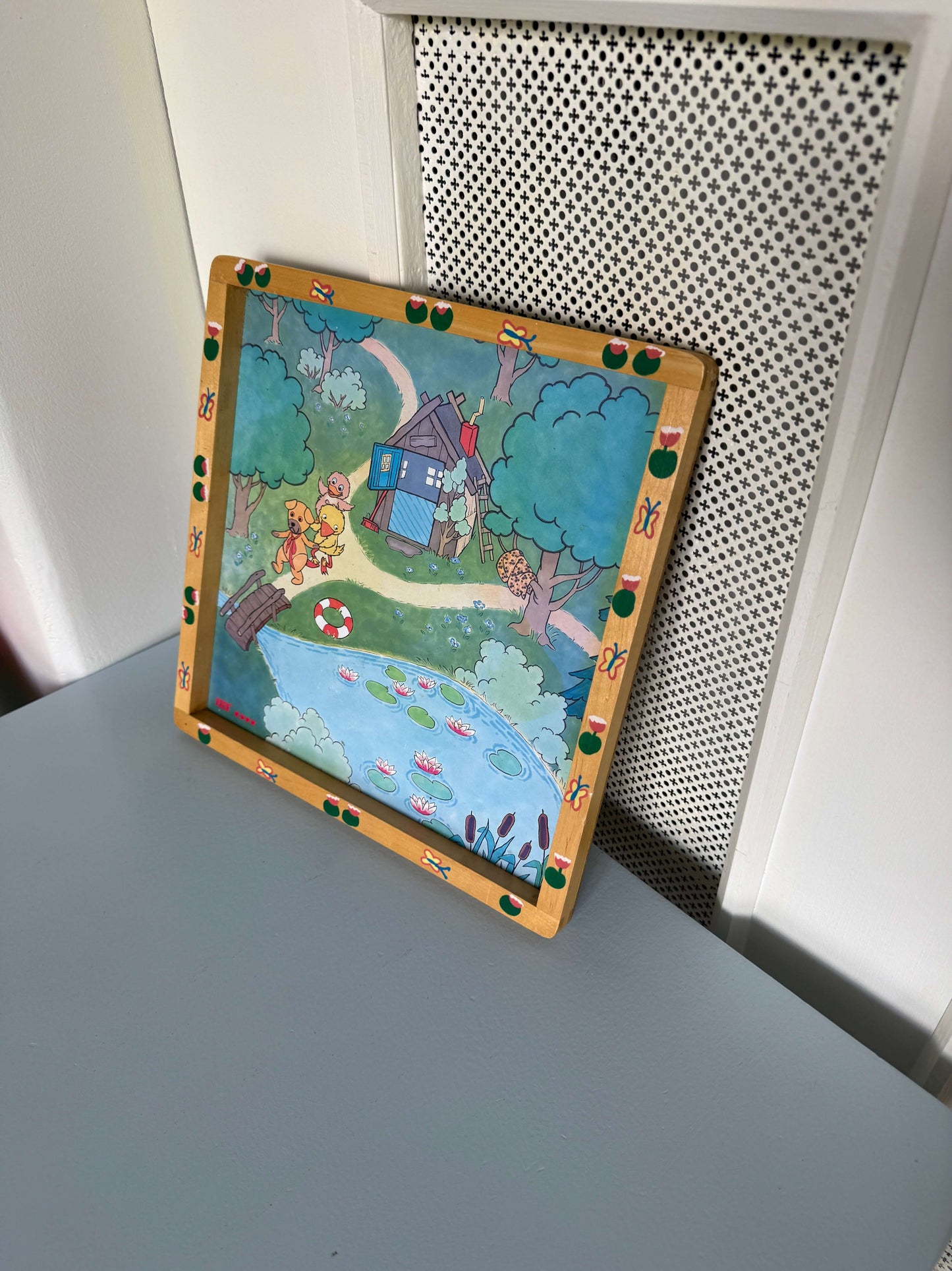 Bamse, Kylling og Ælling træbakke