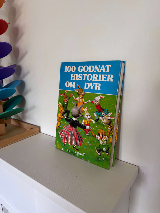 100 Godnathistorier om dyr – stor oplæsningsbog