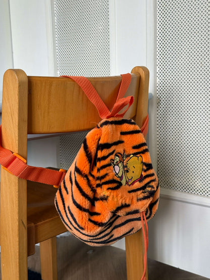 Plysrygsæk med Peter Plys og Tigerdyr