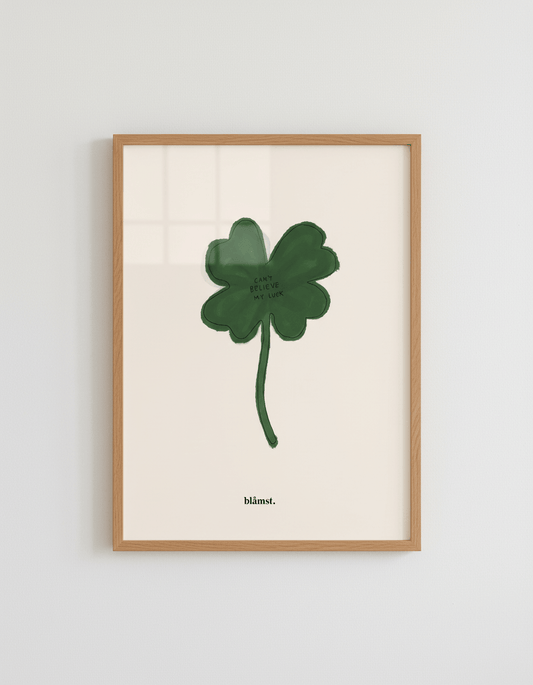 Blåmst Plakat - My Luck