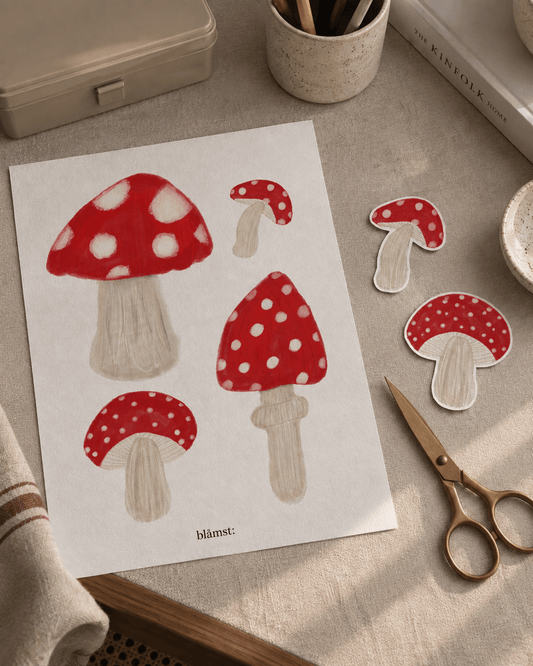 Efterårs Svampe (PRINT-IT)