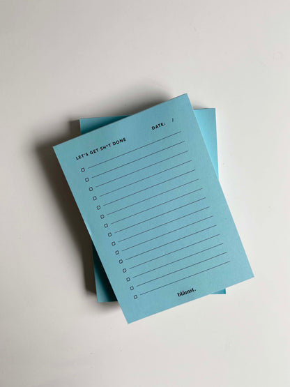 To-Do Liste i Mint  – En stilren blok til daglig organisering og opgavestyring.